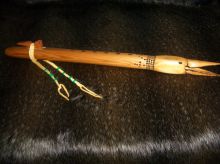 Modèle de flûte amérindienne